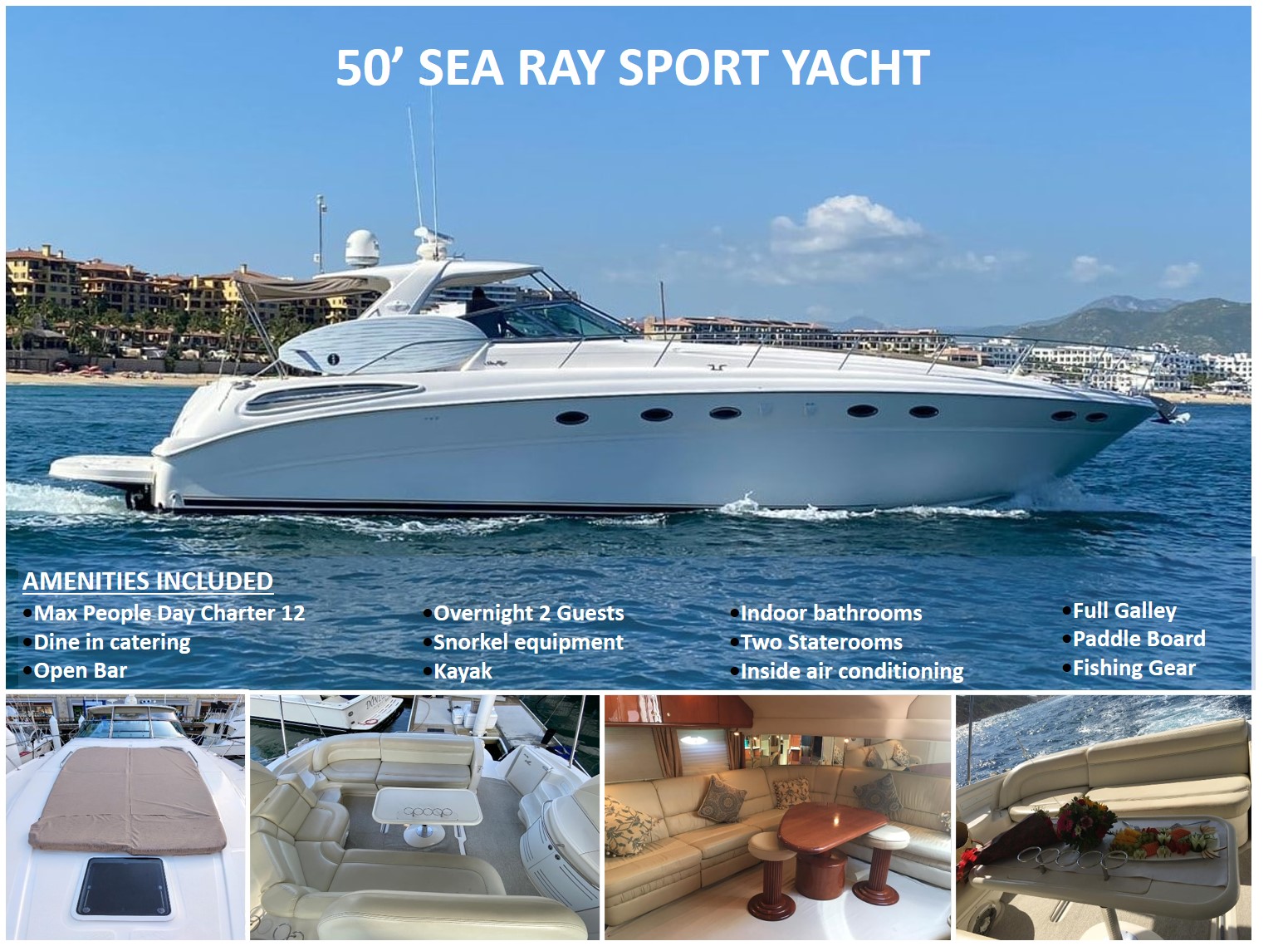 50' Sea Ray Sport Yacht